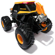 Monster Jam JCB DIGATRON Remote Control Truck, 1:15 Scale RC Monster Truck with 2.4GHz Full-Function Controller, Indoor/Outdoor, Official Vehicle for Kids Ages 4+
