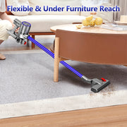 BSNAW XL-679B 600W Corded Stick Vacuum Cleaner, 8-in-1 Multi-Functional, Lightweight, HEPA Filtration, Blue