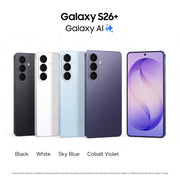Samsung Galaxy S26+ Smartphone, 512GB, 6.7in AMOLED Display, Snapdragon 8 Elite Gen 5 Processor, 12GB RAM, 50MP Rear Camera, 12MP Front Camera, Black, SM-S947UZKEXAA