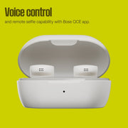 Bose QuietComfort True Wireless Earbuds with Active Noise Cancellation, Bluetooth 5.3, IPX4 Water Resistant, USB-C Charging, 8.5 Hours Playtime, Ice Blue, 888507-0700