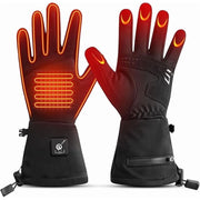 Savior Heat S18 Heated Glove Liners, 7.4V Rechargeable Winter Gloves with Touchscreen Compatibility, Waterproof