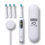 Procter & Gamble IO9 M9.4A1.1A WT Oral-B iO Series 9 Electric Toothbrush with Replacement Brush Heads - Alabaster White 4-Count