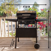 Expert Grill 720-1049 3 Burner Propane Gas Grill 27000 BTU 450 Sq. In. Total Cooking Area Black