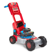 VTech Get Growing 3-in-1 Tractor and Mower Ride-On, Interactive Sound Effects, Light-Up Educational Buttons, Toddler Toy, 12-36 Months, Multicolor