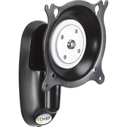 Chief Pivot Tilt Wall Mount, Height Adjustable, Black, Supports 10 to 30 in Screens, 40 lb Capacity, KWP130B