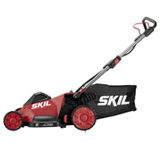 SKIL PWRCore 40 Brushless 40V 20 Inch Push Lawn Mower, Adjustable Cutting Height, Mulching and Bagging, PM4910-00-FC