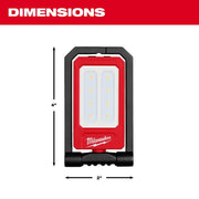 Milwaukee 2013R 500 Lumen USB-C Rechargeable Low-Profile Magnetic Task Light