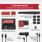 Cobra SC 250R Dual-View Dash Camera