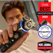 Philips Norelco i9000 Prestige Ultra Electric Shaver, SenseIQ Pro AI Technology, Triple Action Lift & Cut, 360 Rotating NanoTech Blades, Black, XP9405/84