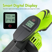 IAMSTECH c Brushless Motor, 21V Battery, 4 Speed Modes, Detachable Tube, Digital Display, 7.6 lb