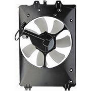 Dorman Automotive Air Conditioning Condenser Fan Assembly, Complete Motor Shroud Blade, Black, Fits Select Honda Pilot 2009-2015, 621-365