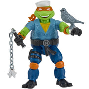 Playmates Toys Teenage Mutant Ninja Turtles x G.I. Joe Shipwreck x Mikey Action Figure, Highly Articulated, Multicolor, 8 in, 95018841