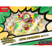 Pokemon TCG Mega Evolution Ascended Heroes Box with Foil Promo Card, Oversize Lenticular Card, 4 Booster Packs, Multi Color, 10-10313-126