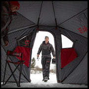 Eskimo OutBreak 450 XD Plaid Limited Insulated Ice Fishing Shelter