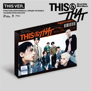 JYP Entertainment Stray Kids THIS & THAT This Ver. K-Pop Music Album CD with Photobook and Collectible Extras