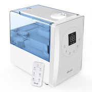 Levoit Ultrasonic Humidifier, Hybrid Warm and Cool Mist, 1.58 Gallon Tank, 753 Sq Ft Coverage, Blue, EAPHULVSUS0072Y