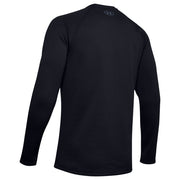 Under Armour 1353349-001 Men's ColdGear Base 4.0 Long-Sleeve Crew Top, Large Black/Pitch Gray