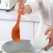 Cook With Color Silicone Cooking Spoon, Durable Food-Safe Material, Heat Resistant to 400F, Sage, 12 Inch