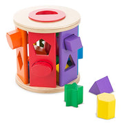 Melissa & Doug Match & Roll Shape Sorter