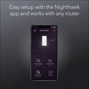 NETGEAR WiFi 7 Range Extender EXS18 BE3600 Dual-Band Wireless Internet Signal Booster Up to 3.6 Gbps Speed Coverage 1,200 sq. ft. Supports 40 Devices WPA3 Security Smart Roaming