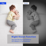 WrongDuck Mini Wireless Security Camera, 1080P HD, Magnetic Mount, Motion Detection, Night Vision, WiFi, Indoor Outdoor