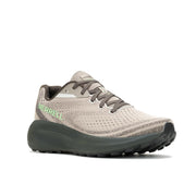 Merrell Morphlite Men's Trail Running Shoes, Lightweight Breathable Jacquard Mesh, Sticky Rubber Outsole, Stone, Size 10, J068225