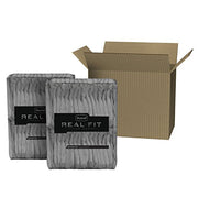 Depend Real Fit Incontinence Briefs for Men, Maximum Absorbency S/M, Grey