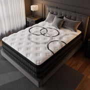 GREOO Queen Hybrid Gel Memory Foam Mattress, 12 Inch, Medium Firm Support, Individually Wrapped Pocket Coils, Cooling, Breathable, PYQ12Q