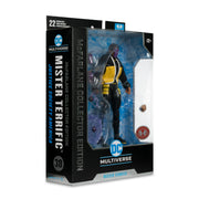 McFarlane Toys Mister Terrific DC Multiverse Collector Edition Wave 11 Mr. Terrific (JSA) Platinum 7 Inch Action Figure