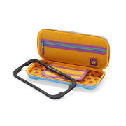 PowerA Protection Case for Nintendo Switch OLED, Switch, Switch Lite, Hard Shell with Molded Interior, Padded Screen Protector Flap, Rubber Handle, Color Splash Heroes, NSCS0302-01