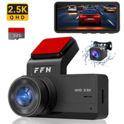 FFN 1080P Dual Dash Cam Front and Rear - Enhanced Night Vision