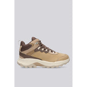 Merrell Speed Strike 2 Mid LTR WP Women's Hiking Boots, Waterproof Full Grain Leather, Lightweight EVA Midsole, Sticky Rubber Outsole, Latte Brown, J038524