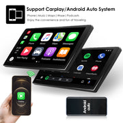 Ossuret Bluetooth Android 13 Car Stereo Head Unit, 9-Inch Touchscreen, 2GB RAM, 32GB Storage, Wi-Fi, RDS, GPS Navigation, Apple Carplay for Honda Civic 2012-2015