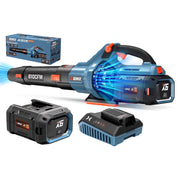 SENIX BLAX6-M1 X6 60 Volt Max* Handheld Cordless Leaf Blower, Up to 810 CFM and 170 MPH, Variable Speed, Cruise Control, Lightweight, Includes 4.0 Ah Battery and 3 Amp Charger
