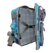 Ego Kryptek Tactical Fishing Tackle Box Backpack, Durable Water-Resistant 1000D Nylon with PVC Backing, Multiple Storage Pockets, Laser-Cut Molle Loops, Includes 4 Clear Tackle Trays, Pontus Camouflage, 75084