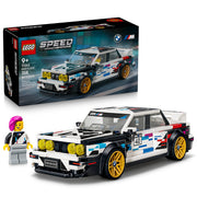 LEGO Speed Champions BMW M3 (E30) Building Toy, 358 Pieces, Detailed Motorsport Model with Driver Minifigure, Ages 9+, 6.5 in Long, 6588765