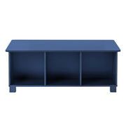 Build Your Own Furniture BY5636118664011 Kids Activity and Cube Storage Table, Navy Blue