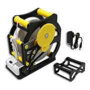 Zelvoro 3D Industrial Filament Respooler Machine, Electric Printer Winder, Yellow