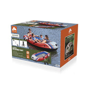 Ozark Trail 61164E 4-Person Inflatable Recreational Raft Set 9'10
