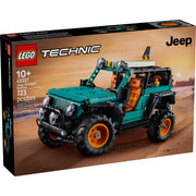 LEGO Technic Jeep Wrangler Rubicon SUV Building Kit, 723 Pieces, Multicolor, Ages 10+, 42227