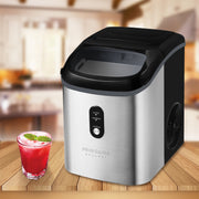 Frigidaire EFIC214 Gallery Nugget Ice Maker, 33 lbs. Daily Capacity, Stainless Steel, Black