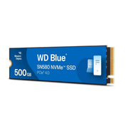 Western Digital WDS500G3B0E00CHF0 Blue SN580 PCIe Gen 4 NVMe SSD Internal Storage, 500GB