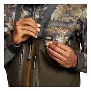 Sitka Delta Zip GTX Hunting Waders with Waterproof GORE-TEX Fabric, YKK AQUASEAL Zipper, Insulated Lacrosse Aerofoam Boots, Reinforced Knee and Shin Pads, Earth, Size 10 Extra Large Short, 600238-EA-XLS-10