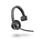 Poly Voyager 4310 UC Wireless Headset, Bluetooth 5.2, Noise-Canceling Dual Mic, Microsoft Teams Certified, Black, Single-Ear, Over-Ear, USB-A Adapter, 24H Talk Time, 218470-02