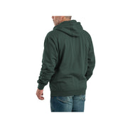Berne Sz101gnr480 Heritage Thermal-Lined Full-Zip Hooded Sweatshirt, Green, XL