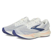 Brooks Adrenaline GTS 24 Women's Running Shoes, Grey Blue Ribbon Peach, Width B Medium, 120426-140