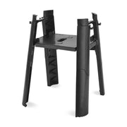 Weber Lumin Compact Electric Grill Stand, Heavy Duty Collapsible Design, Side Table, Tool Hooks, Black, 6618