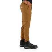 Carhartt Men's Rugged Flex Relaxed Fit Tapered Rigby Jogger Pants, Carhartt Brown, 34 Short, 106889