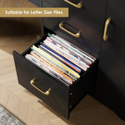 Homfa HFT-PB-022 5 Shelf Bookcase with Drawers & Doors, 67.5