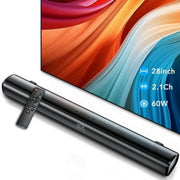 CASCHO 60W 3 Equalizer Modes Soundbar for TV/PC/Gaming/Projectors Bluetoo